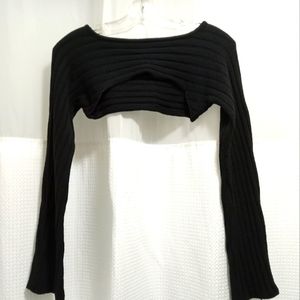 Dynamite cropped bell sleeve sweater. Xxs. Good Used condition.  Worn once.